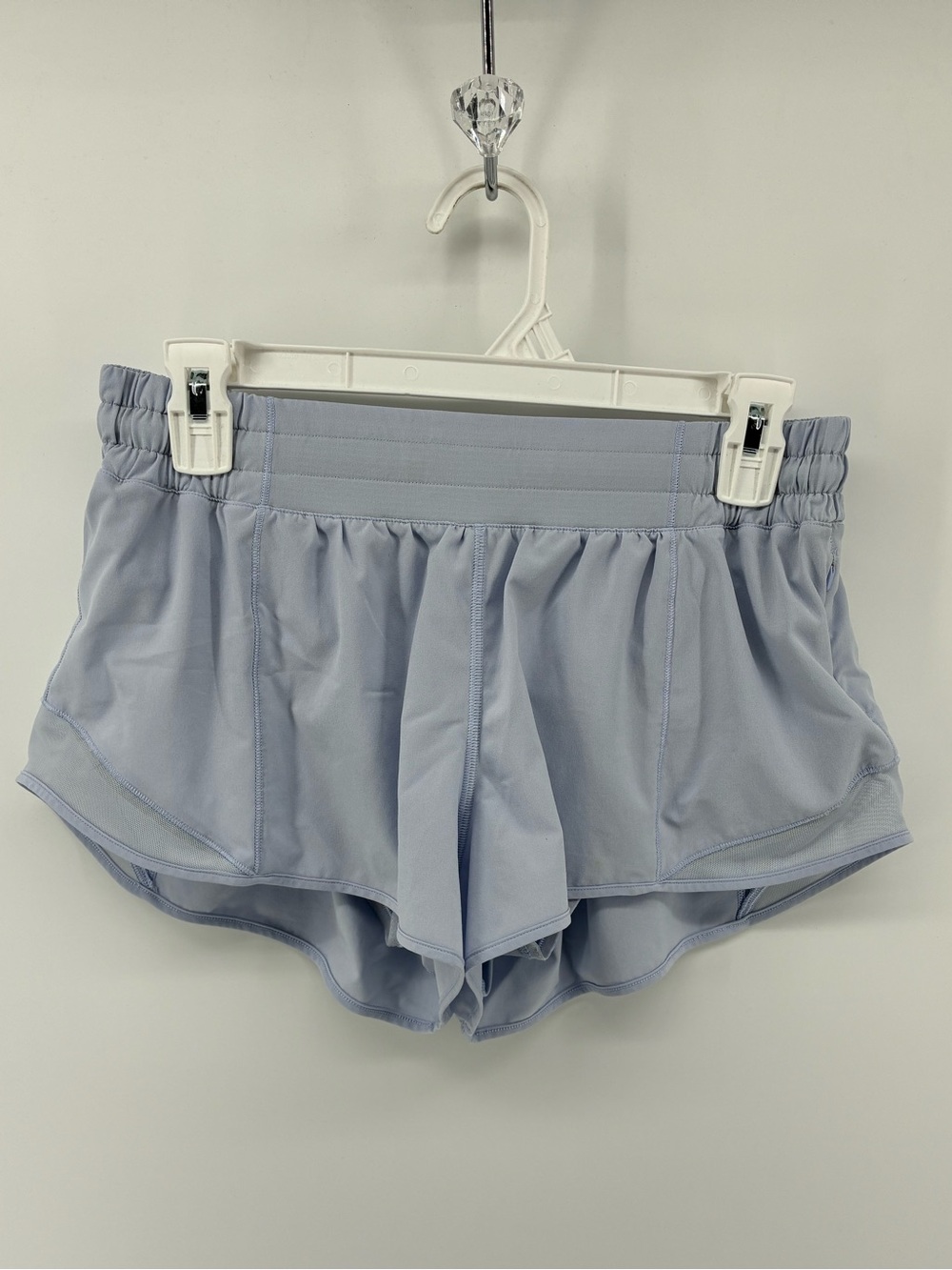 Light Blue Women's Athletic Running Shorts